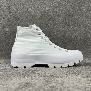 Converse Chuck Taylor All Star Lugged Women’s Size 9 White Platform Shoes Used